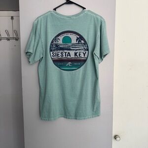 Siesta Key Florida Turquoise T Shirt